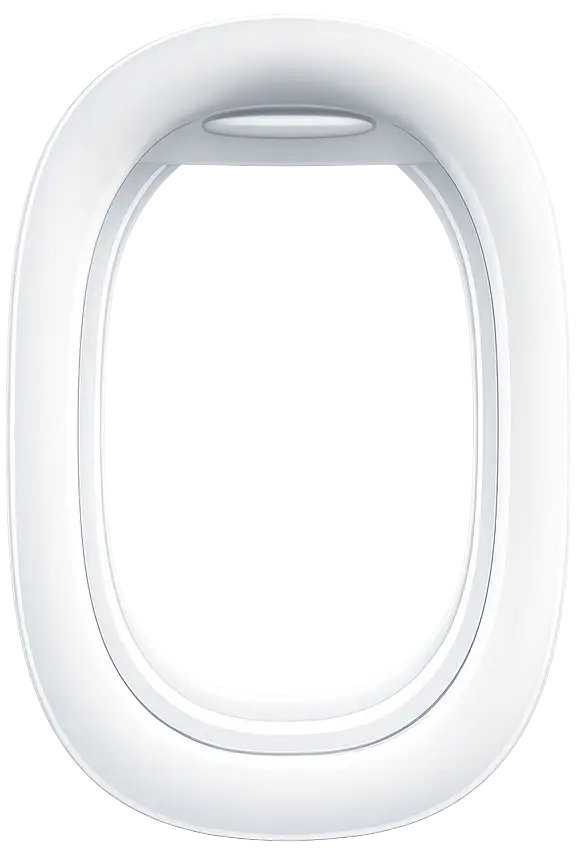 Airplane window